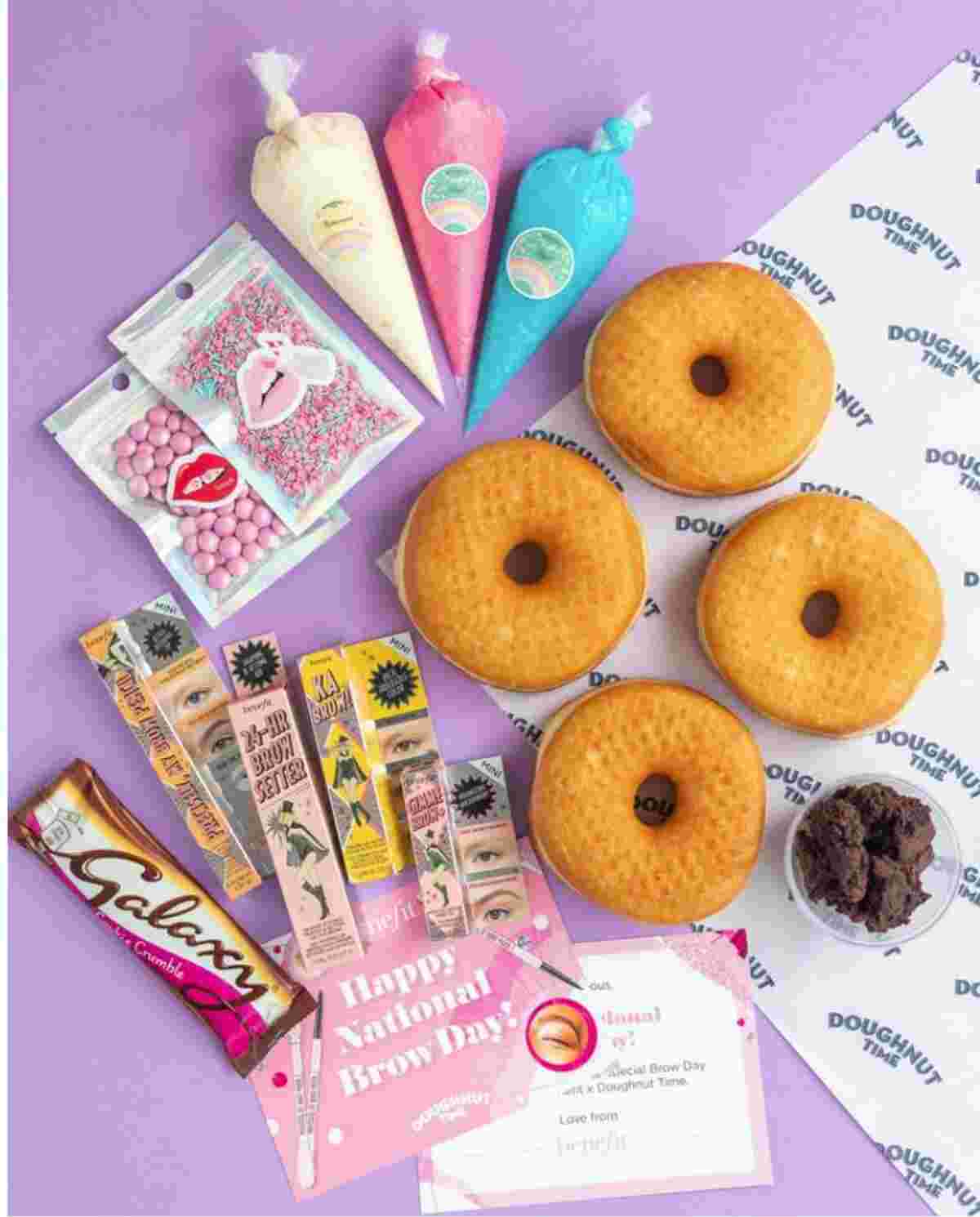 Virtuial team building doughnut decorating kit