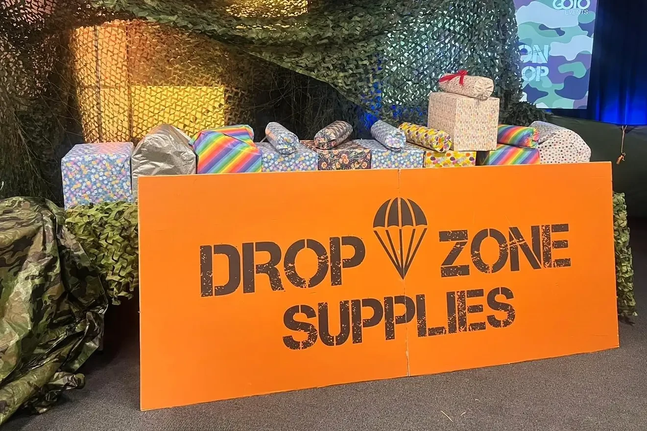 Operation Supply Drop charity team building packages