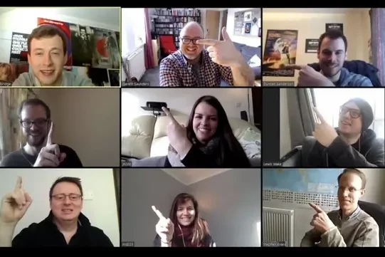 Virtual Escape Room team building event online meeting